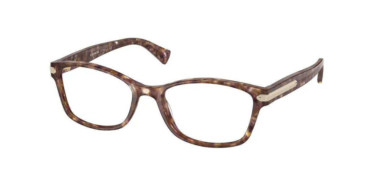 Coach Hc6065 4 Coach HC6065 5287 Light Brown Confetti Tortoise