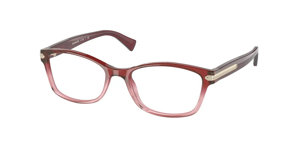 Coach Hc6065 5 Coach HC6065 5551 Summer Burgundy Pink Gradient