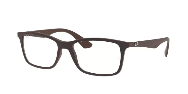 Ray-Ban RX7047 5451 Matte Transparent Brown