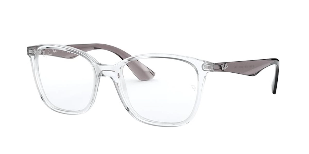 Ray-Ban RX7066 5768 Transparent Grey