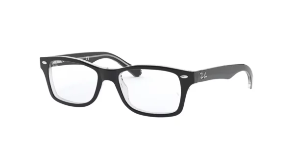 Ray-Ban RY1531 3592 - Black on Transparent