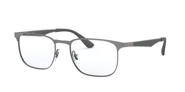 Ray-Ban RX6363 2553 Brushed Gunmetal on Gunmetal