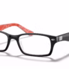 Ray-Ban RX5206 2479 - Black on Red