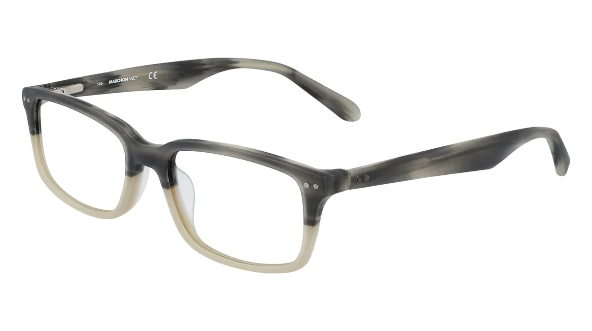 Marchon M-CARLTON 008 - Matte Smoke Horn