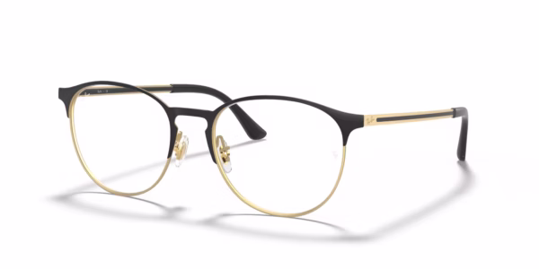 Ray-Ban RX6375 3051 - Black on Gold