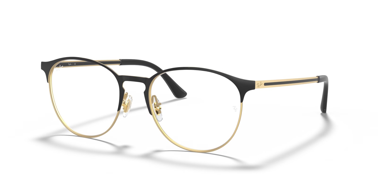 Ray-Ban Rx6375 11 Ray-Ban RX6375 3051 - Black on Gold