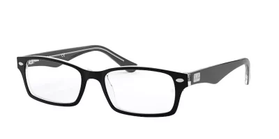 Ray-Ban RX5206 2034 Black on Transparent