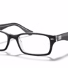 Ray-Ban RX5206 2034 - Black on Transparent