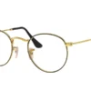 Ray-Ban RX3447V 2991 Black on Gold
