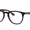 Ray-Ban RX7159 5910 Blue on Havana Red