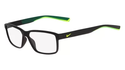 Nike 7092 001 - Matte Black / Volt