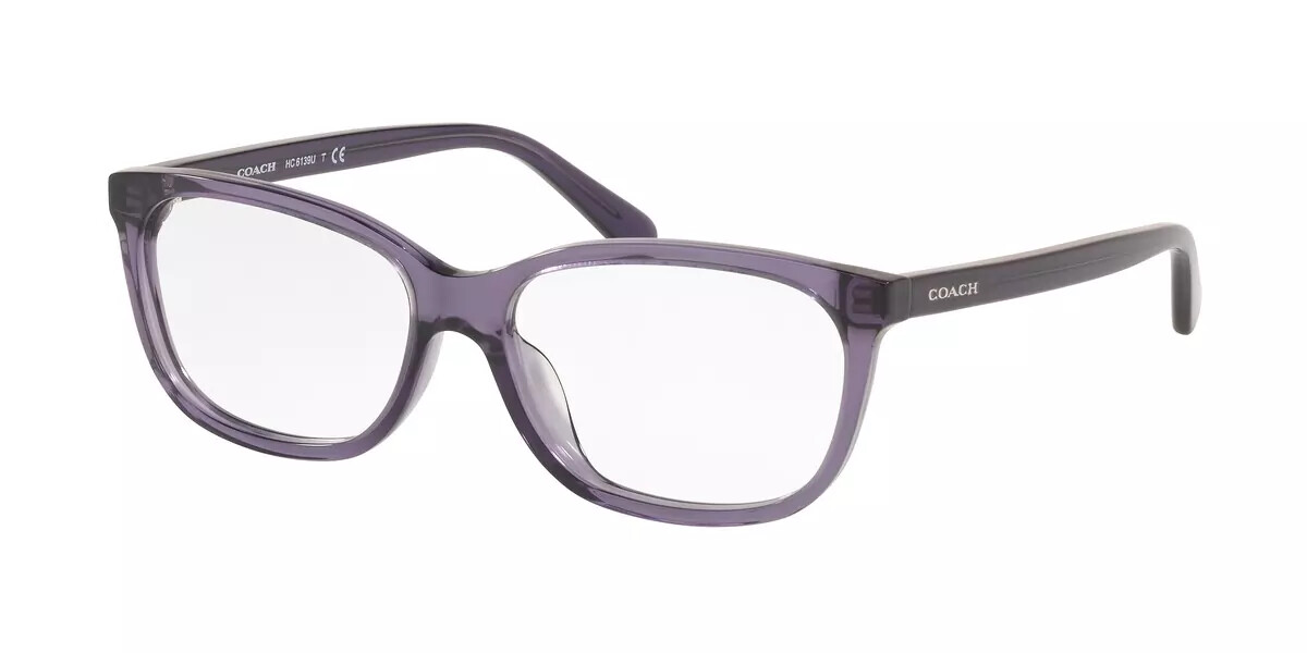 Coach Hc6139U Eyeglasses 4 Coach HC6139U 5535 Transparent Purple