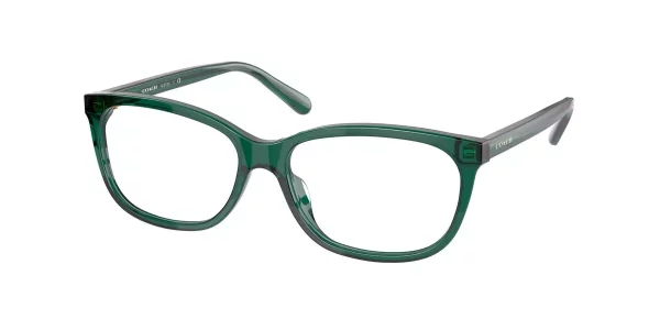 Coach HC6139U 5661 Transparent Emerald Green
