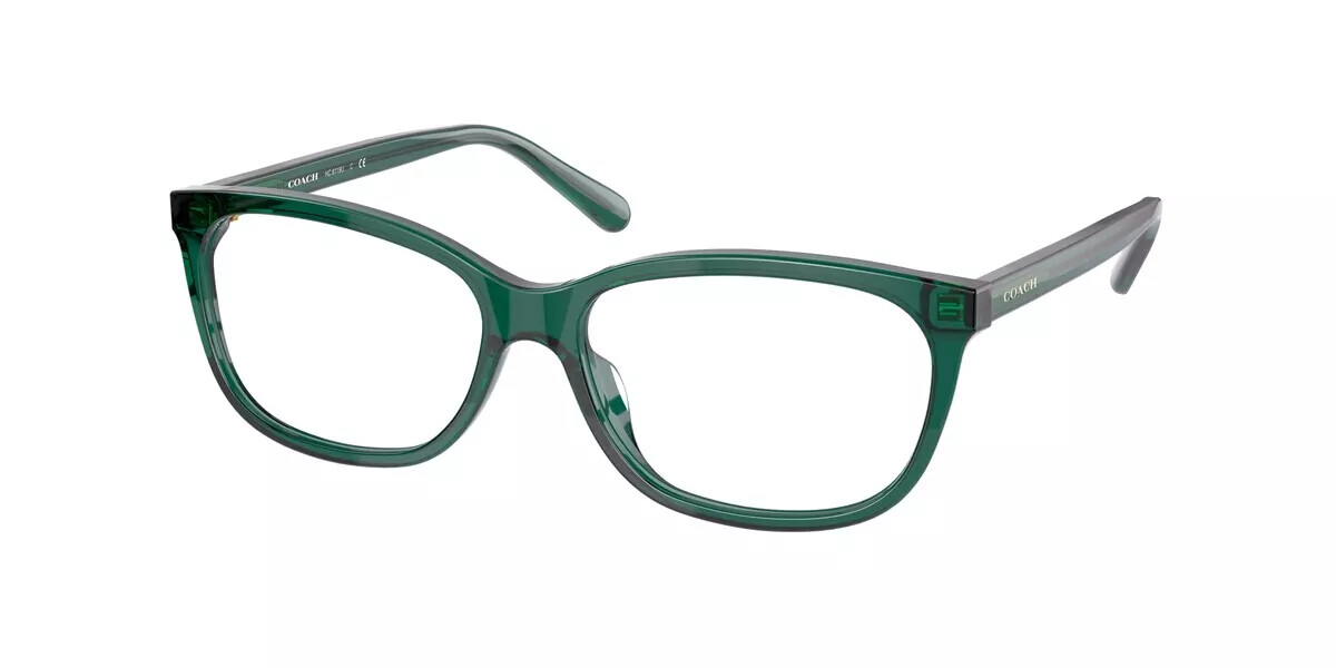 Coach Hc6139U Eyeglasses 6 Coach HC6139U 5661 Transparent Emerald Green