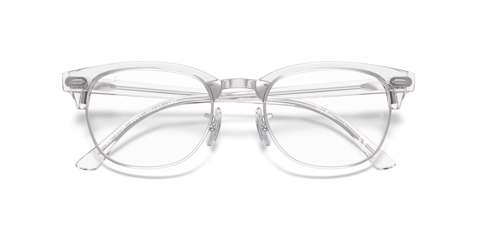 Ray-Ban Rx5154 Clubmaster 4 Ray-Ban RX5154 2001 - White Transparent