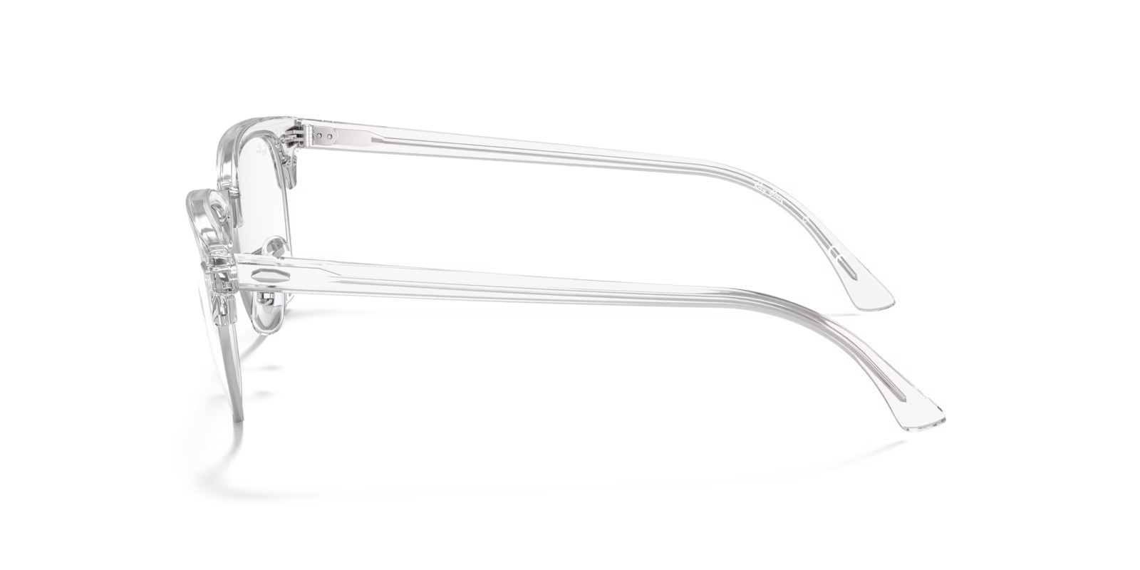 Ray-Ban Rx5154 Clubmaster 6 Ray-Ban RX5154 2001 - White Transparent