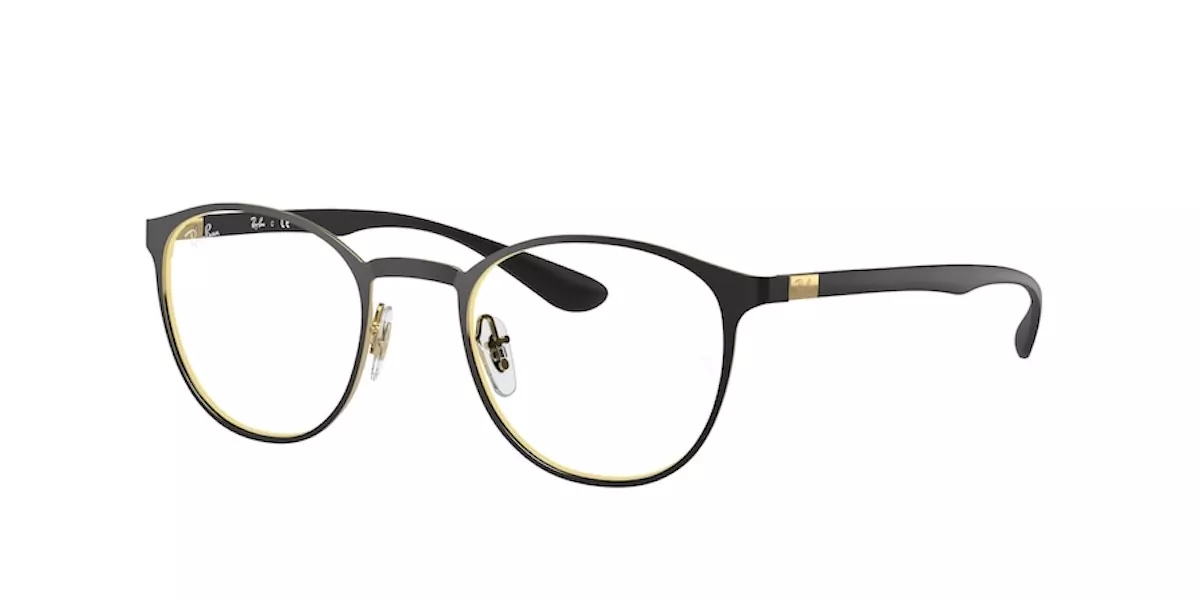 Ray-Ban RX6355 2994 - Black on Gold