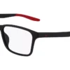Nike 7117 006 - Matte Black / Gym Red