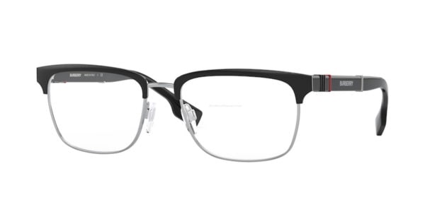 Burberry BE1348 1306 - Matte Black / Silver