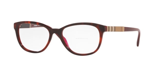 Burberry BE2172 3657 - Top Havana on Bordeaux