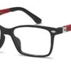 Capri T33 - Black / Red