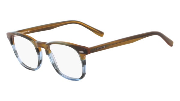 Lacoste L2832 215 - Striped Brown / Blue