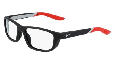 Nike 5044 004 - Matte Black / University Red