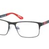 O'Neill Keani Matte Black / Red 004
