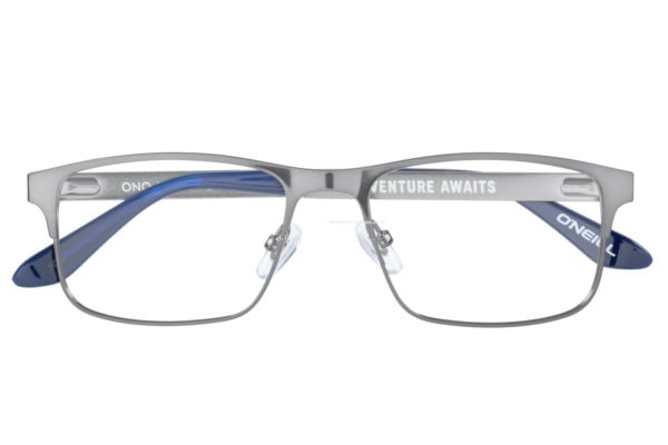 O'Neill Keani Matte Light Gunmetal / Teal 005 - Front