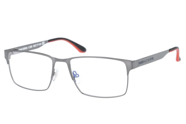 O'Neill Strom - Matte Light Gunmetal / Red 005