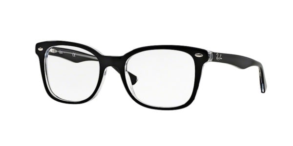 Ray-Ban RX5285 - 2034 Black on Transparent