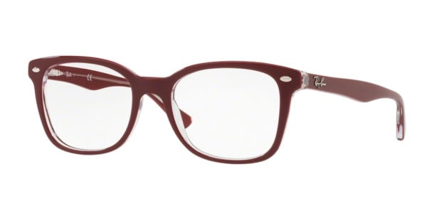 Ray-Ban RX5285 - 5738 Bordeaux on Transparent