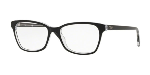 Ray-Ban RX5362 2034 - Black on Transparent