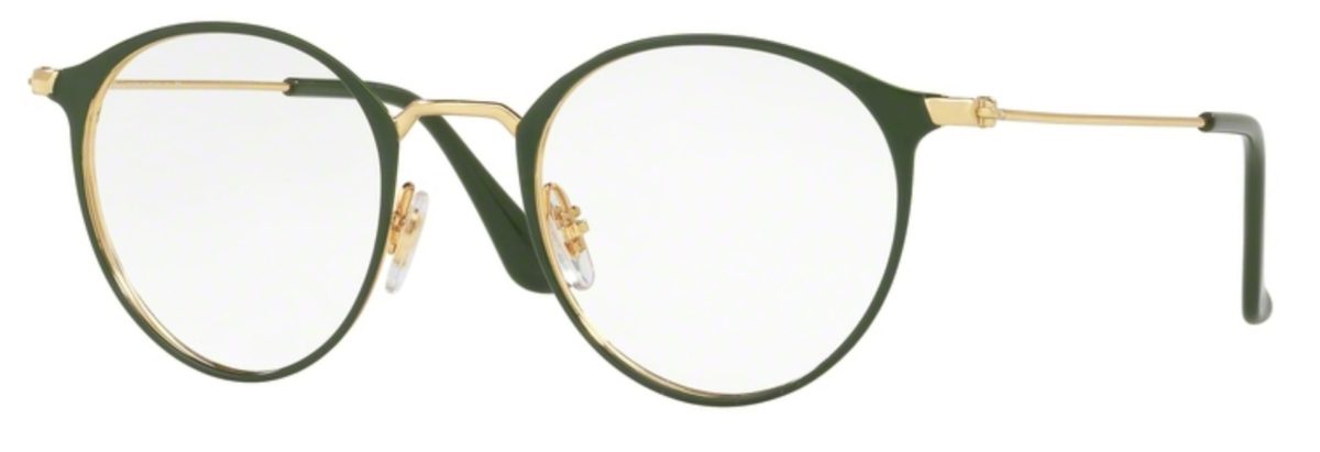 Ray-Ban RX6378 - 2908 Gold / Green