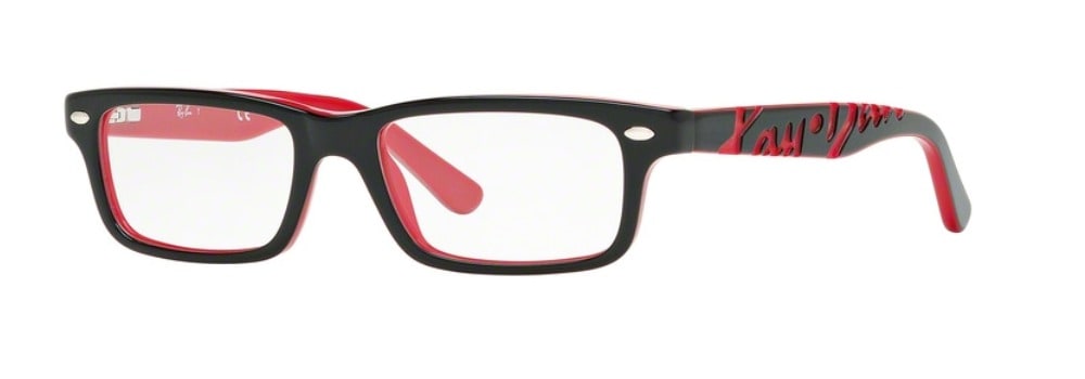 Ray-Ban RY1535 - 3573 Top Black on Red