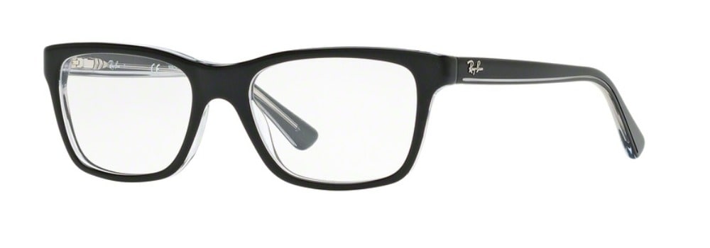 Ray-Ban RY1536 - 3529 Top Black on Transparent