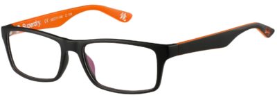 Superdry Keijo - 104 Matte Black / Orange