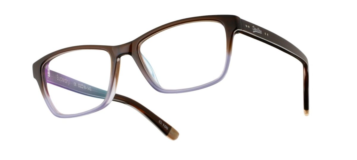 Superdry Leigh - 105 Gloss brown/Navy/Blue triple fade