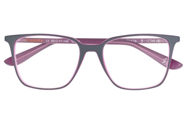 Superdry Lexia 108 - Matte Grey / Pink - Front