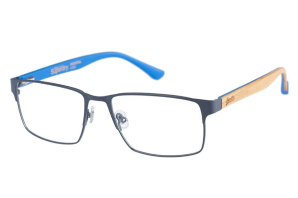 Superdry Osamu 005 - Matte Gunmetal / Blue - Front