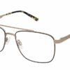 Perry Ellis PE444 1 Matte Black Shiny Silver