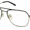 Perry Ellis PE448 1 Matte Black / Silver