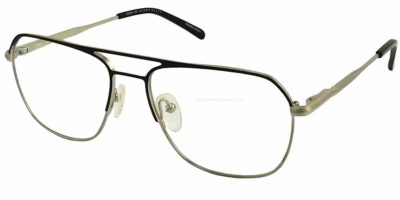 Perry Ellis PE448 1 Matte Black / Silver