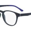 Marchon M-1502 412 Matte Navy Horn