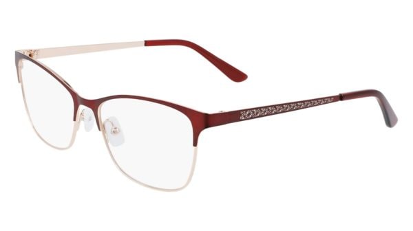 Marchon M-4009 601 Matte Bordeaux / Rose Gold
