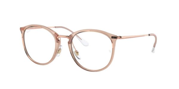 Ray-Ban RX7140 8124 Transparent Light Brown