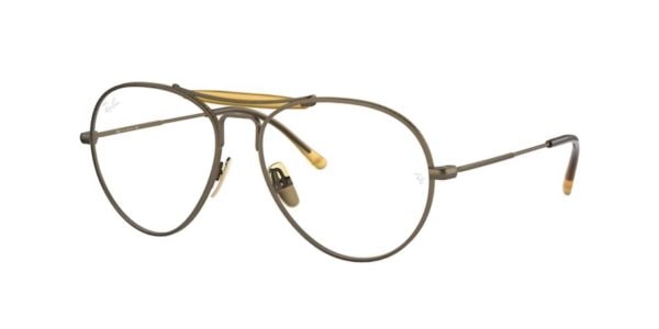 Ray-Ban RX8063V 1222 Demi Gloss Antique Gold