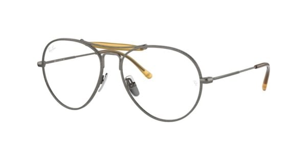 Ray-Ban RX8063V 1222 Demi Gloss Pewter