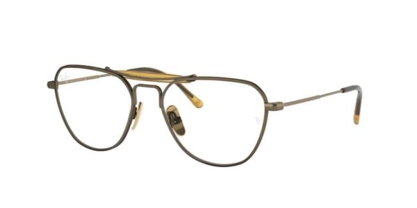 Ray-Ban RX8064V 1222 Demi Gloss Antique Gold