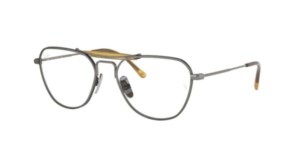Ray-Ban RX8064V 1223 Demi Gloss Pewter
